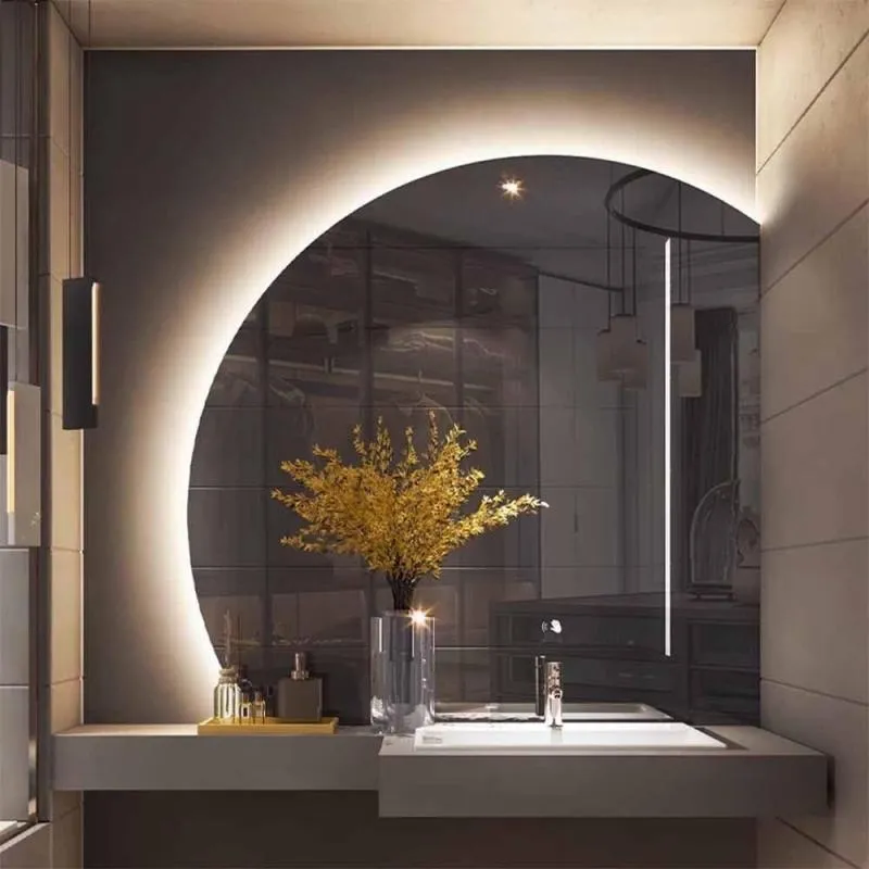 Oglindă de vanitate pentru baie retroiluminată