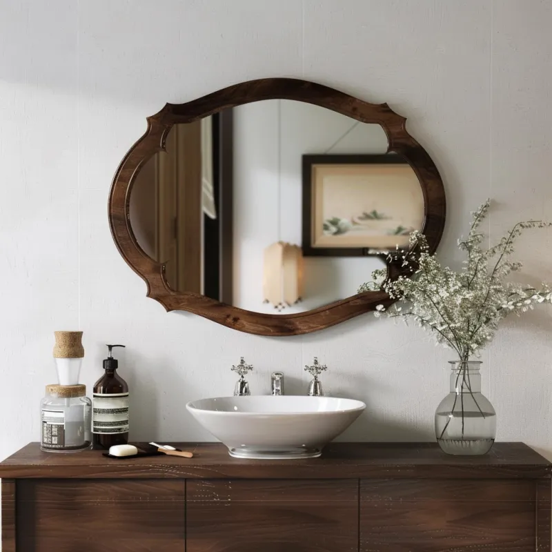 Oglindă modernă de baie